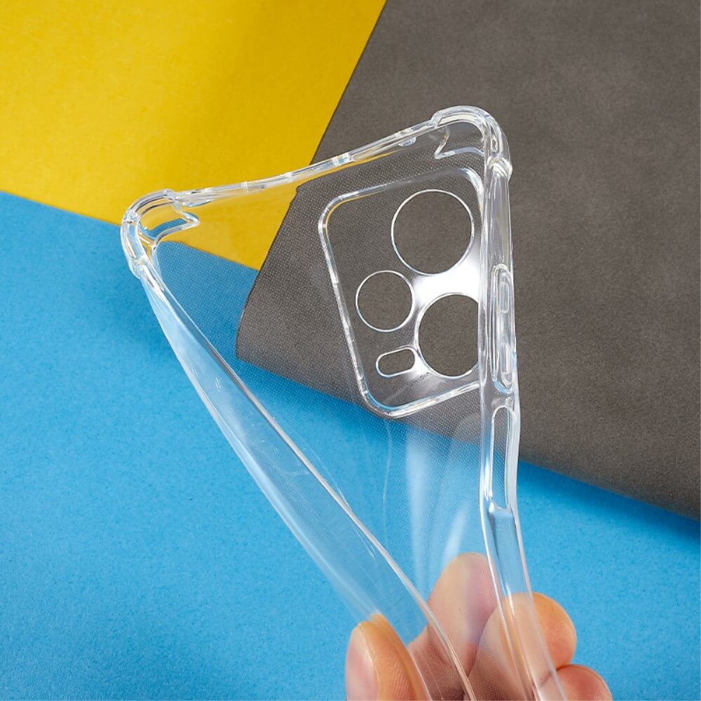Xiaomi Redmi Note 12 Pro+ - Hülle mit Umhängeband transparent