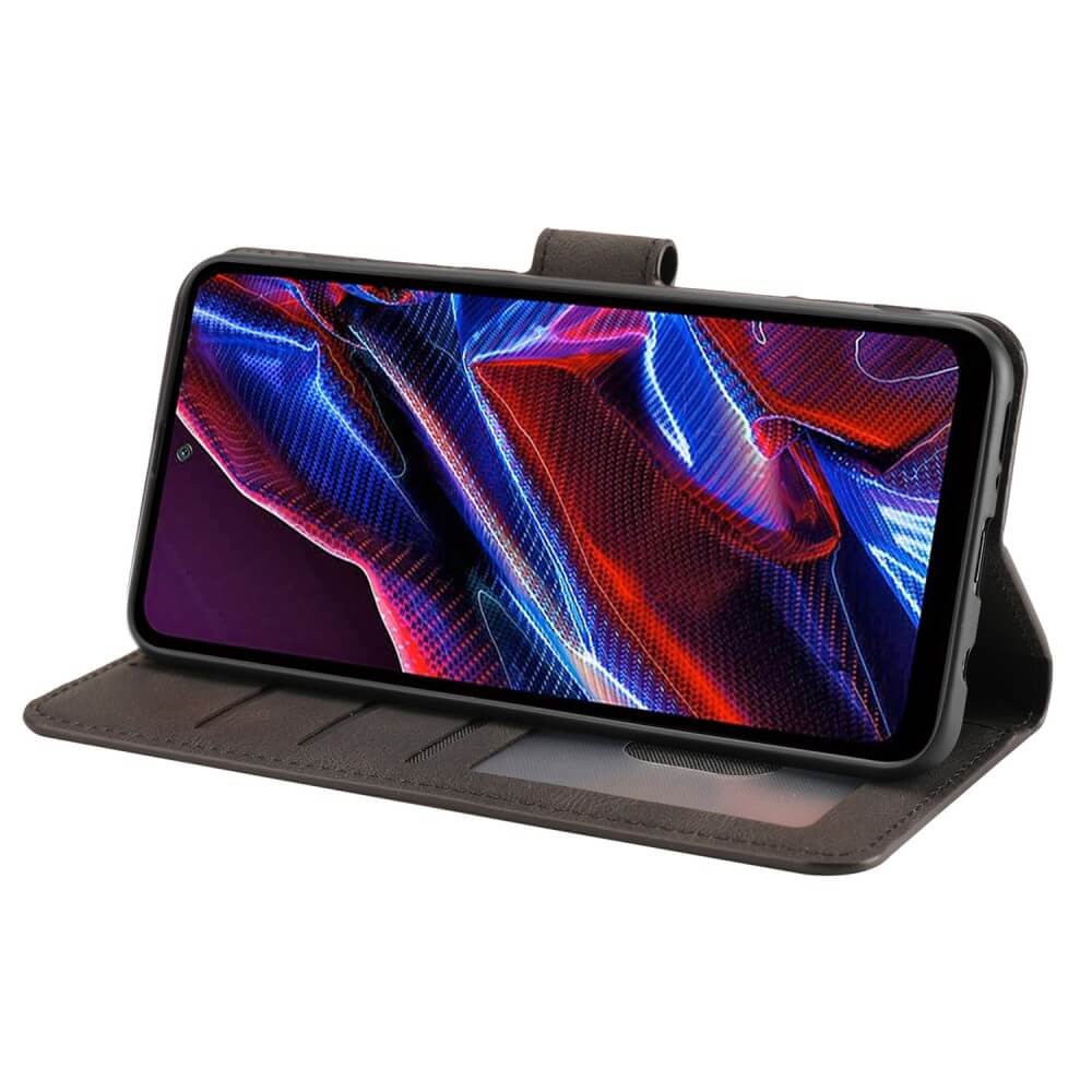 Xiaomi Redmi Note 12 4G - Leder Etui Hülle