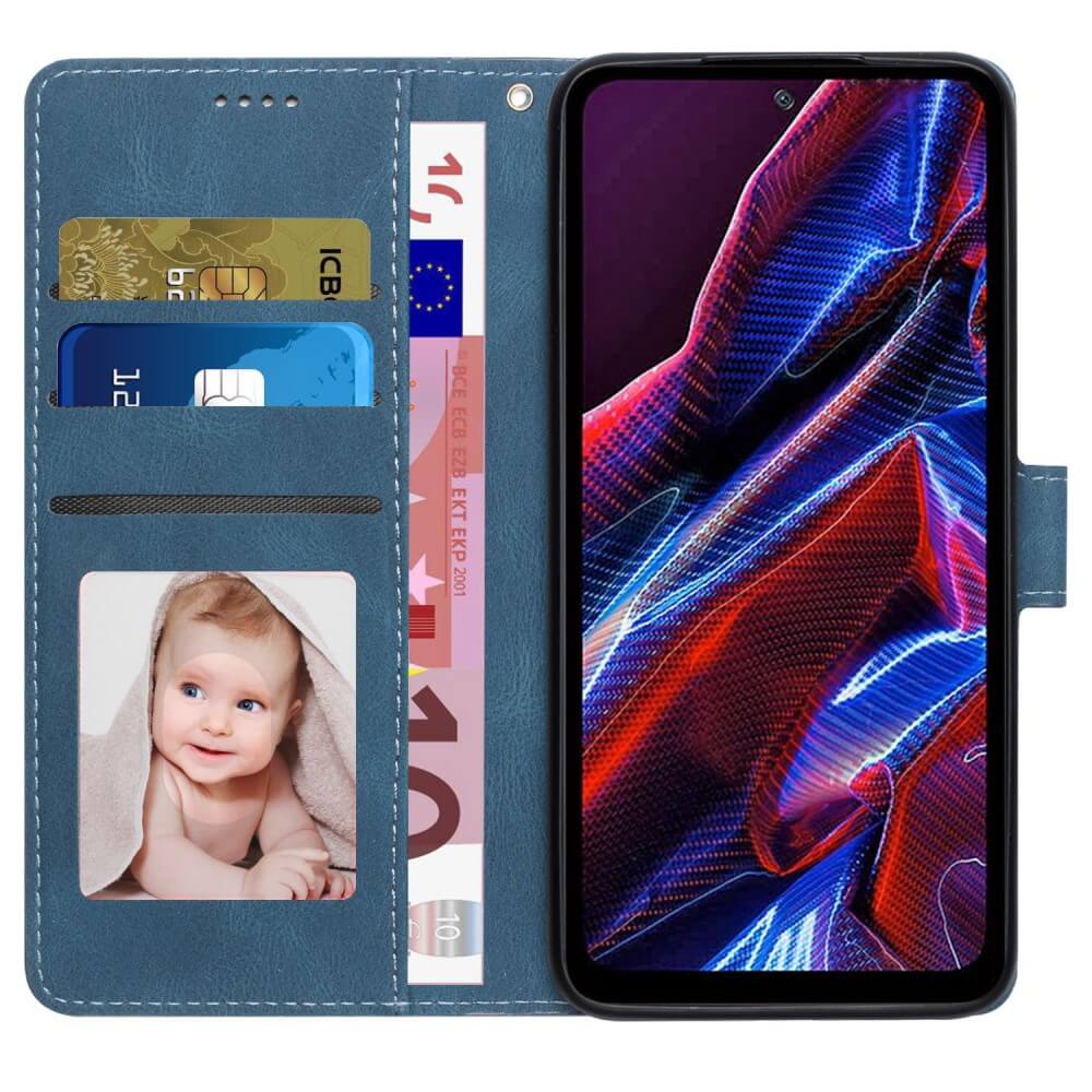 Xiaomi Redmi Note 12 Pro+ - Leder Etui Hülle