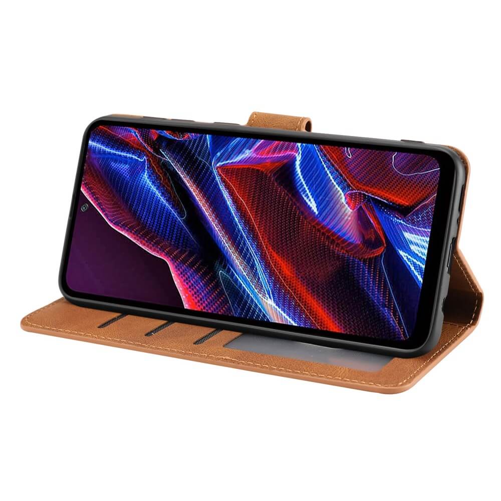 Xiaomi Redmi Note 12 Pro+ - Leder Etui Hülle
