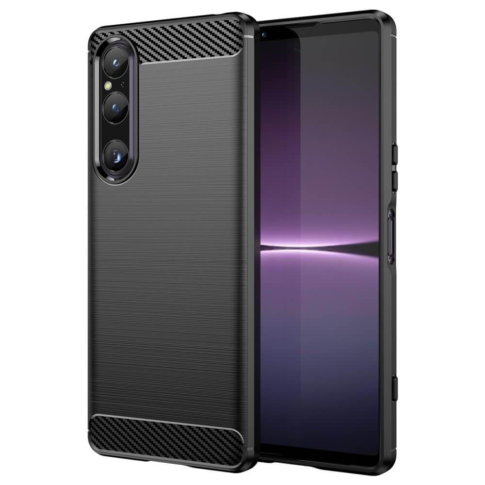 Sony Xperia 1 V - Metal Carbon Look Case