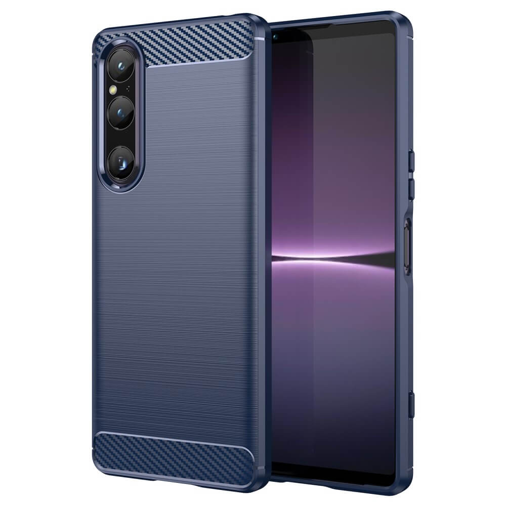 Sony Xperia 1 V - Metal Carbon Look Case