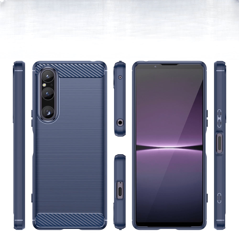 Sony Xperia 1 V - Metal Carbon Look Case