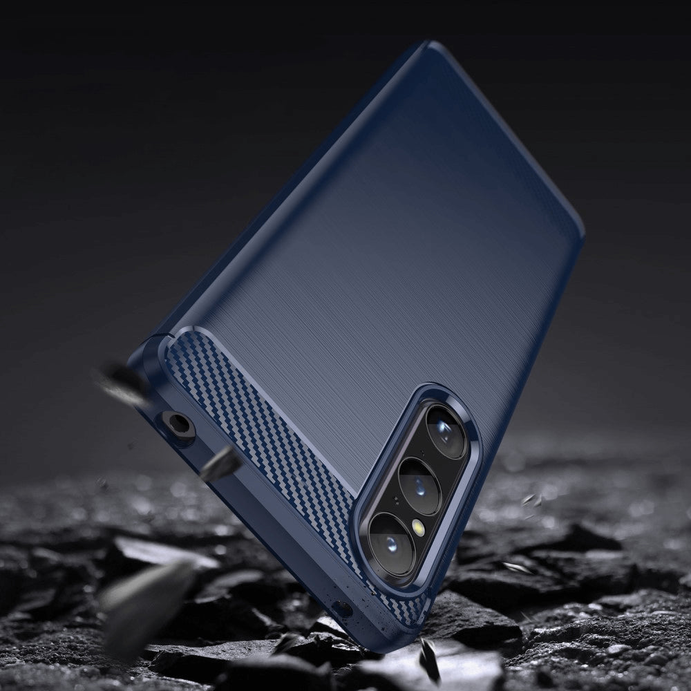 Sony Xperia 1 V - Metal Carbon Look Case