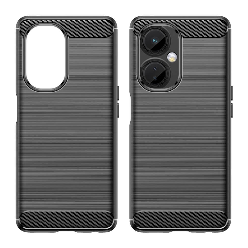 OnePlus Nord CE 3 Lite - Metall Carbon Look Hülle