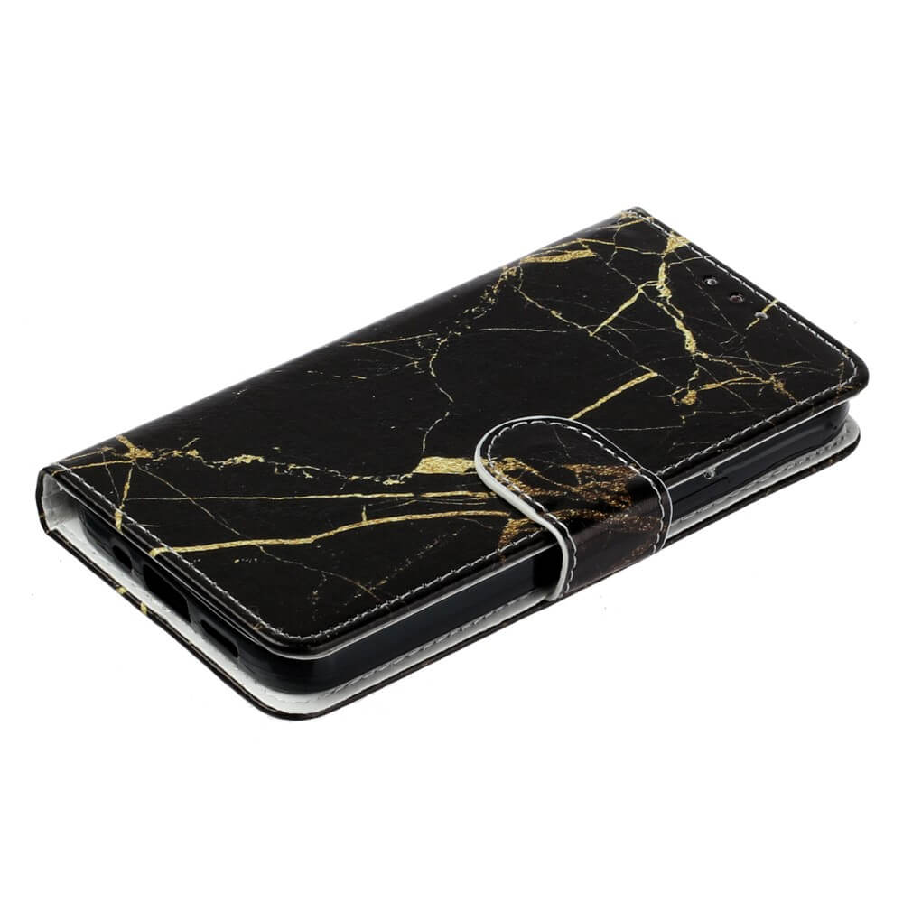 Sony Xperia 10 V - Leder Hülle Marble