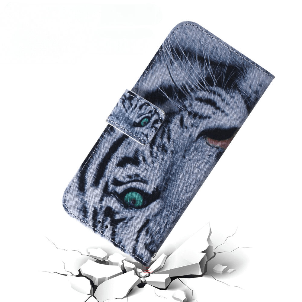 Google Pixel 8 - Custodia in pelle fiori