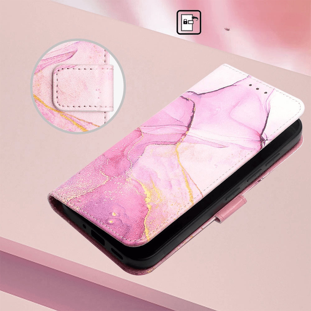 Nokia C22 - Leather Cover Marble