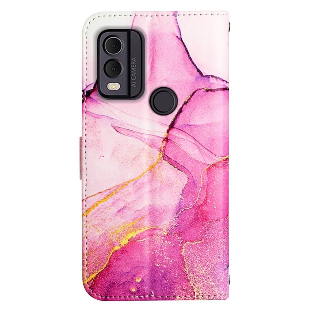 Nokia C22 - Leather Cover Marble
