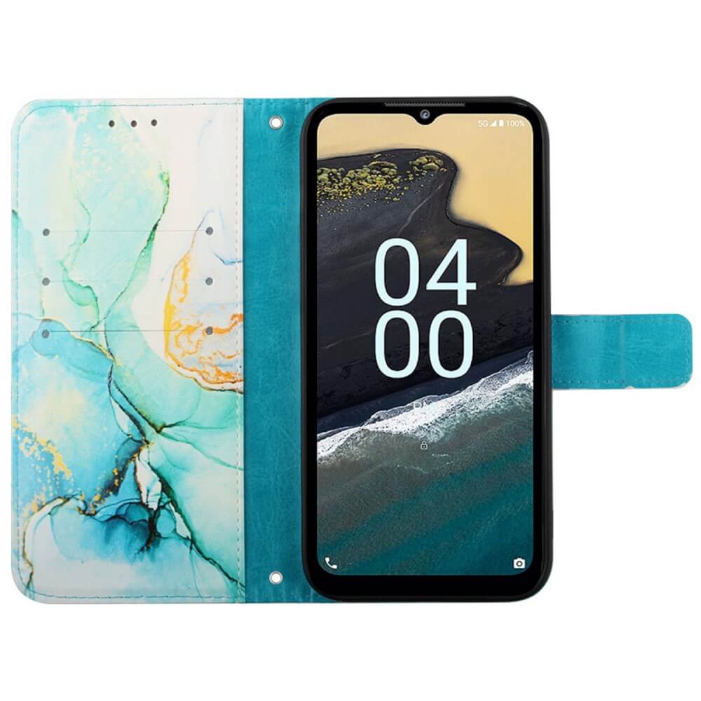 Nokia C22 - Leather Cover Marble