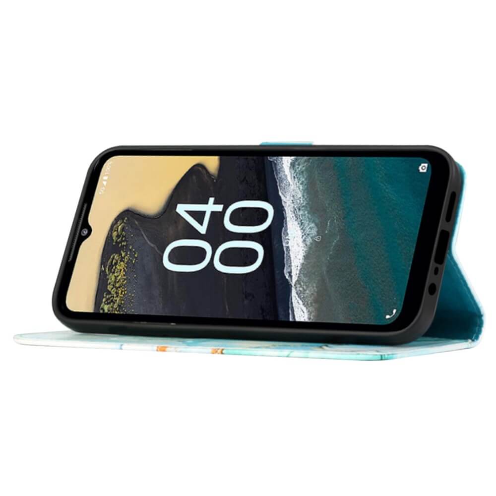 Nokia C22 - Leather Cover Marble