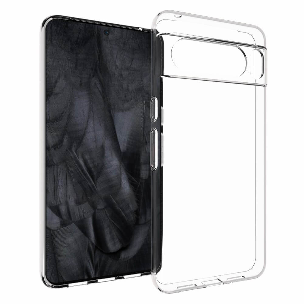 Google Pixel 8 Pro - Silikon Gummi Case transparent