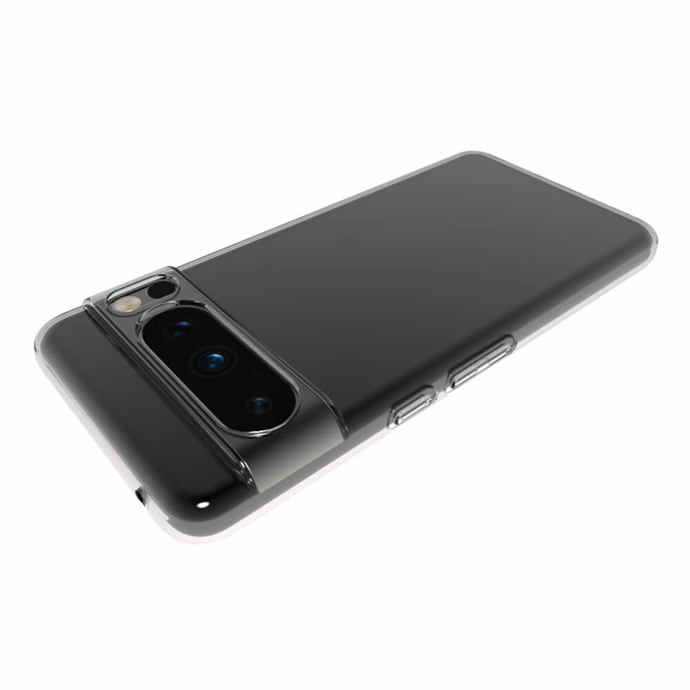 Google Pixel 8 Pro - Silikon Gummi Case transparent