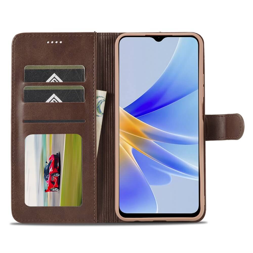 Oppo A58 5G / A78 5G - Lc.Imeeke étui En Cuir Coque