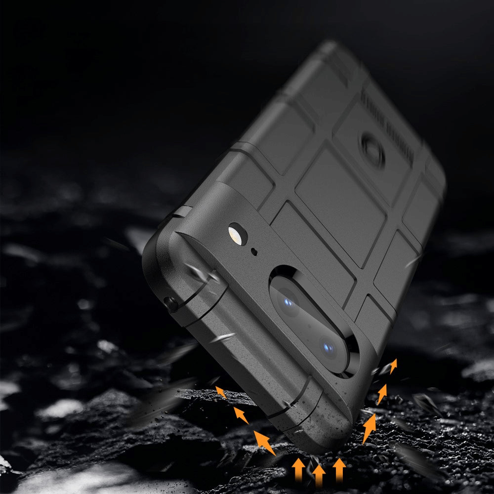 Google Pixel 8 - Backcase Shield schwarz