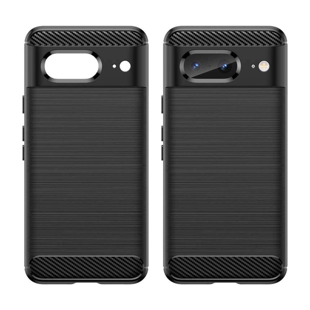 Google Pixel 8 - Metal Carbon Look Case