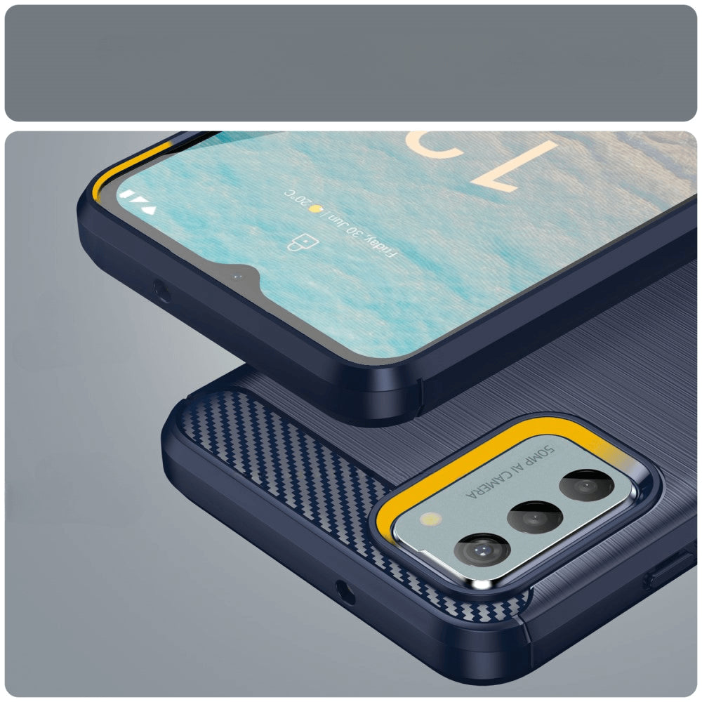Nokia G22 - Metal Carbon Look Case