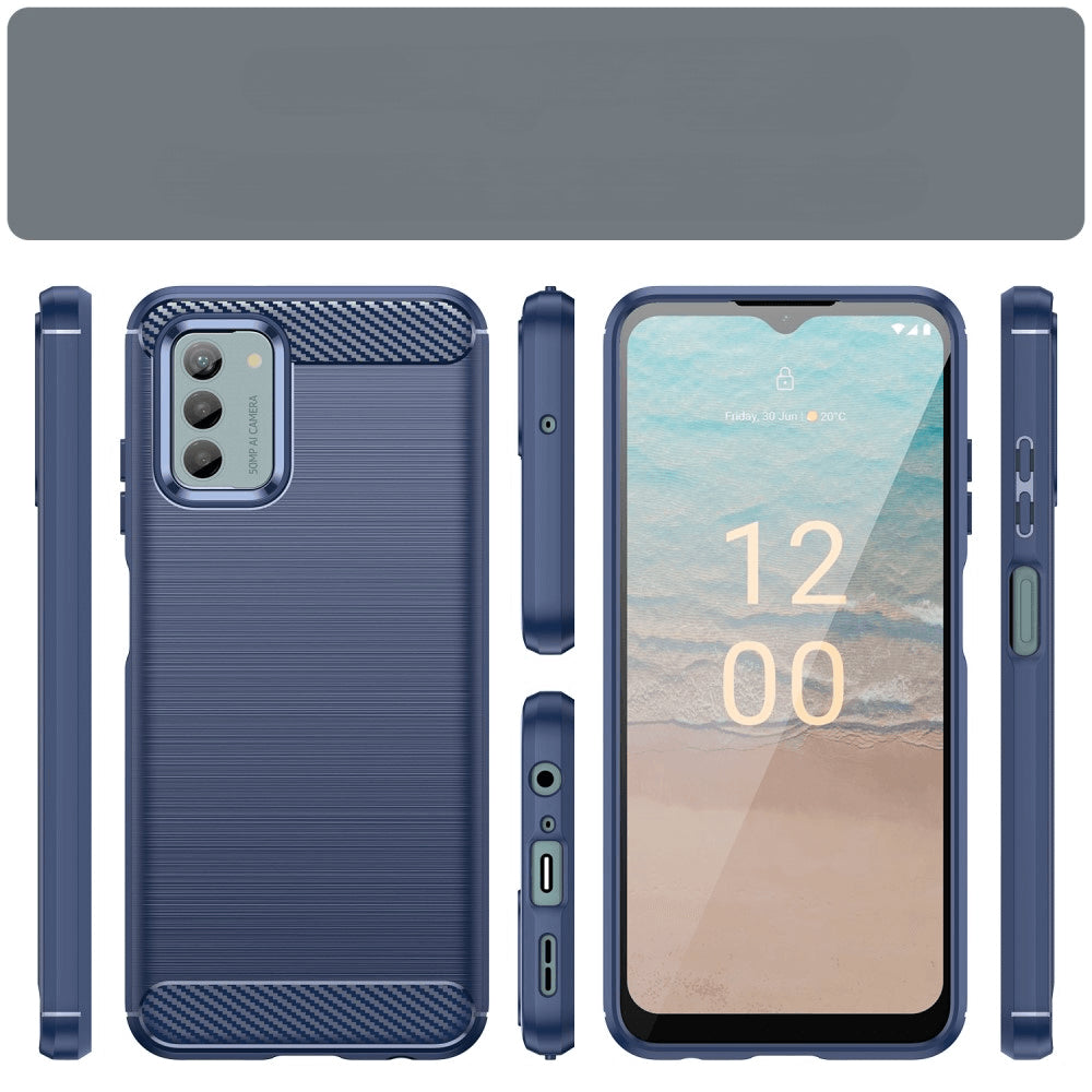 Nokia G22 - Metal Carbon Look Case
