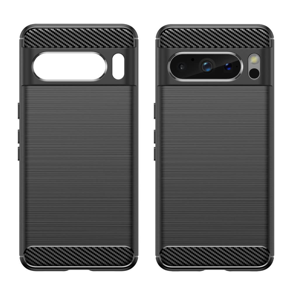 Google Pixel 8 Pro - Cover In Metallo Carbon Look