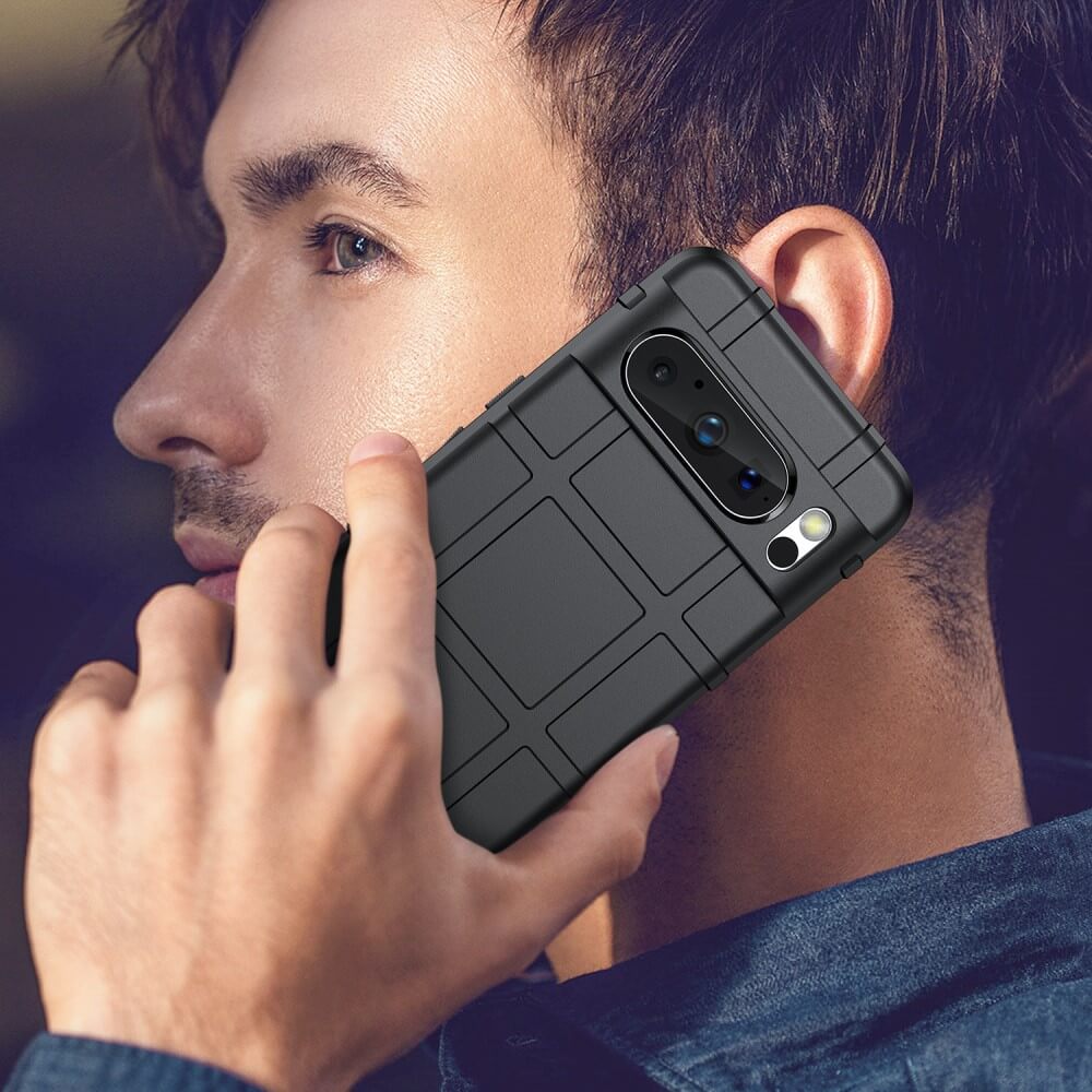 Google Pixel 8 Pro - Backcase Shield schwarz