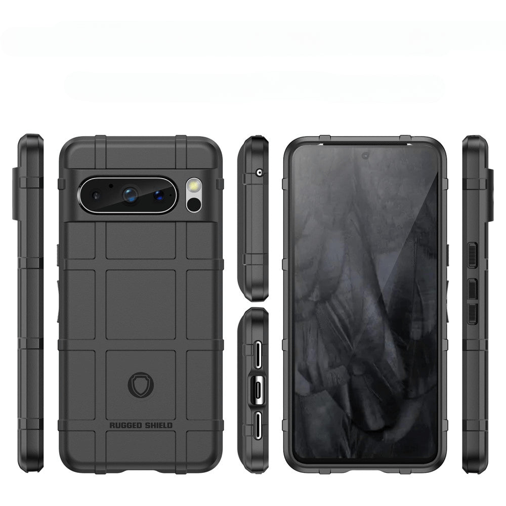 Google Pixel 8 Pro - Backcase Shield schwarz