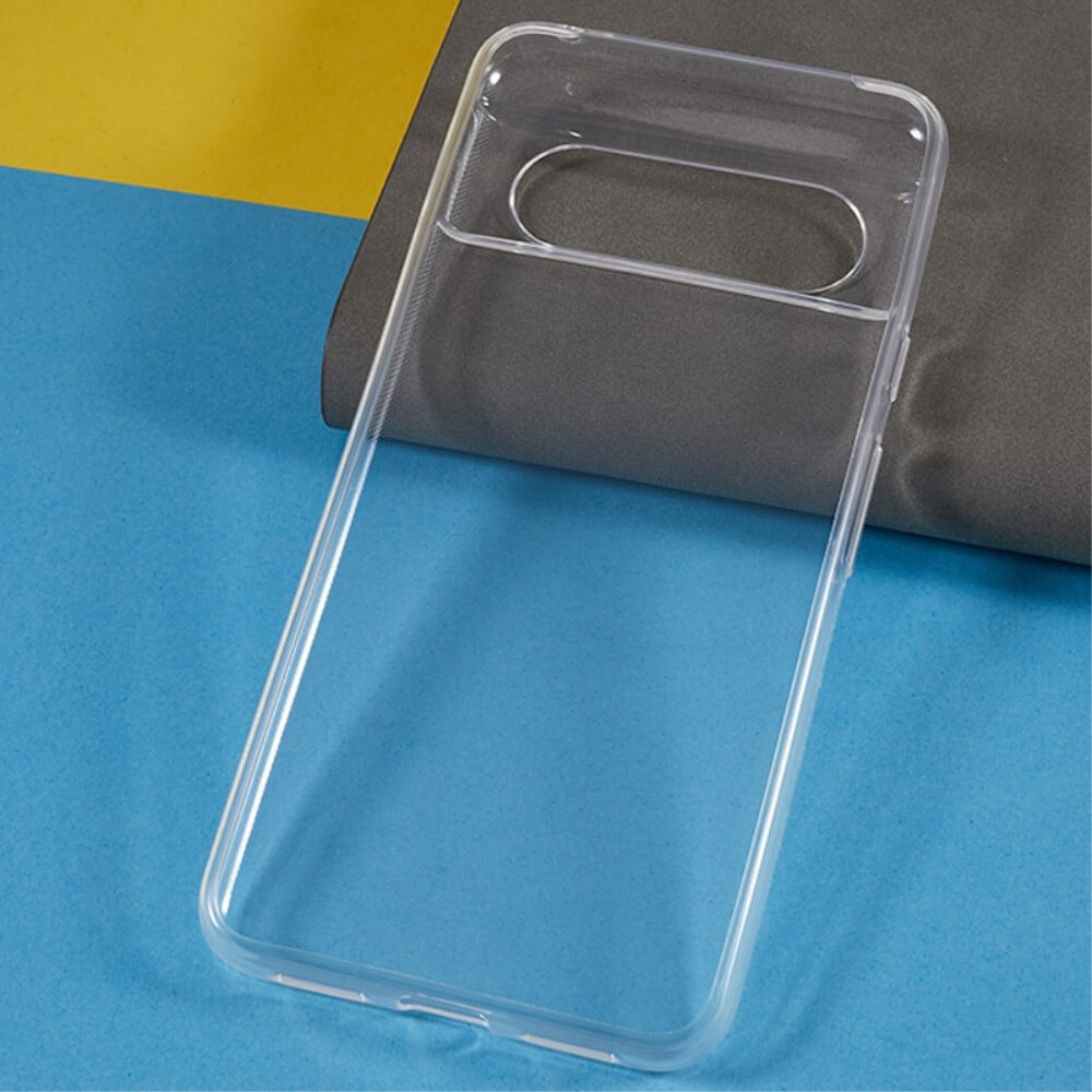 Google Pixel 8 - Silikon Gummi Case transparent