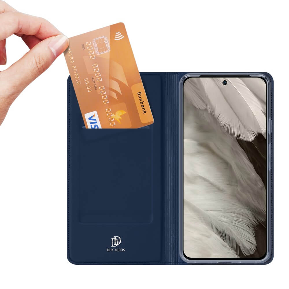 Google Pixel 8 - Dux Ducis Skin Pro Flip Case nero