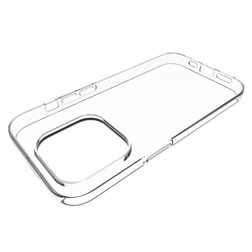 iPhone 15 Pro - Silikon Gummi Case transparent