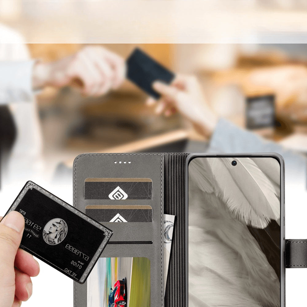 Google Pixel 8 - Lc.Imeeke Custodia In Pelle Custodia