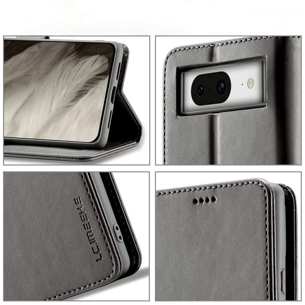 Google Pixel 8 - Lc.Imeeke Custodia In Pelle Custodia