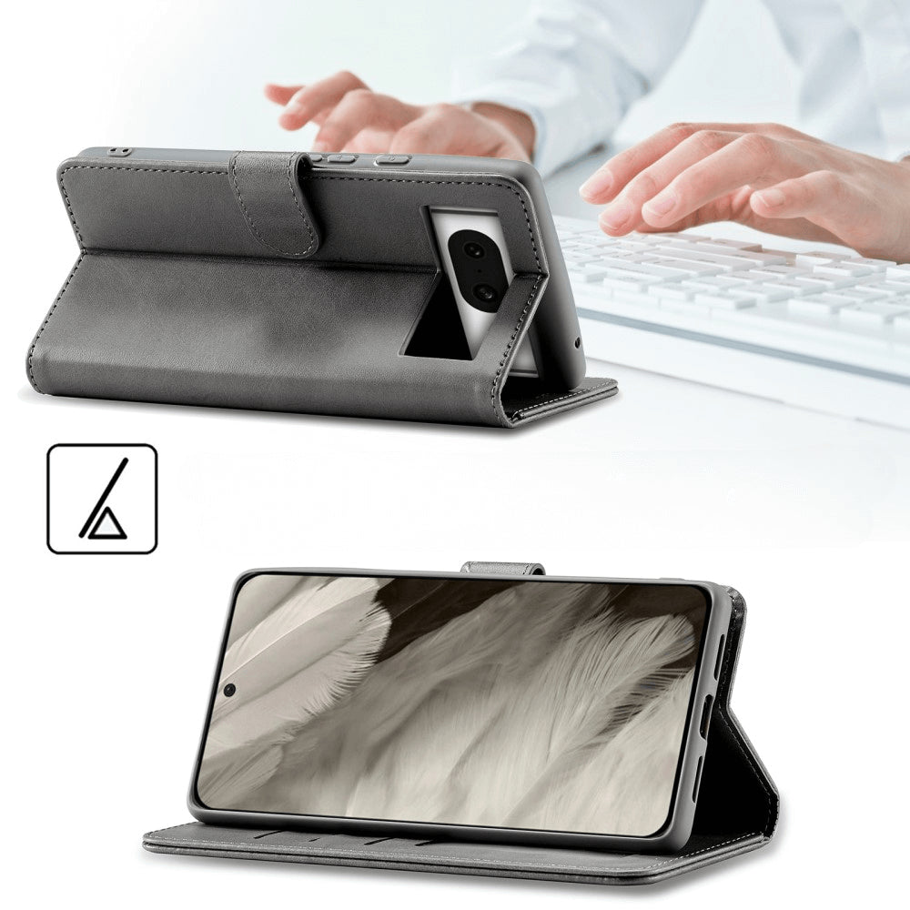 Google Pixel 8 - Lc.Imeeke Custodia In Pelle Custodia