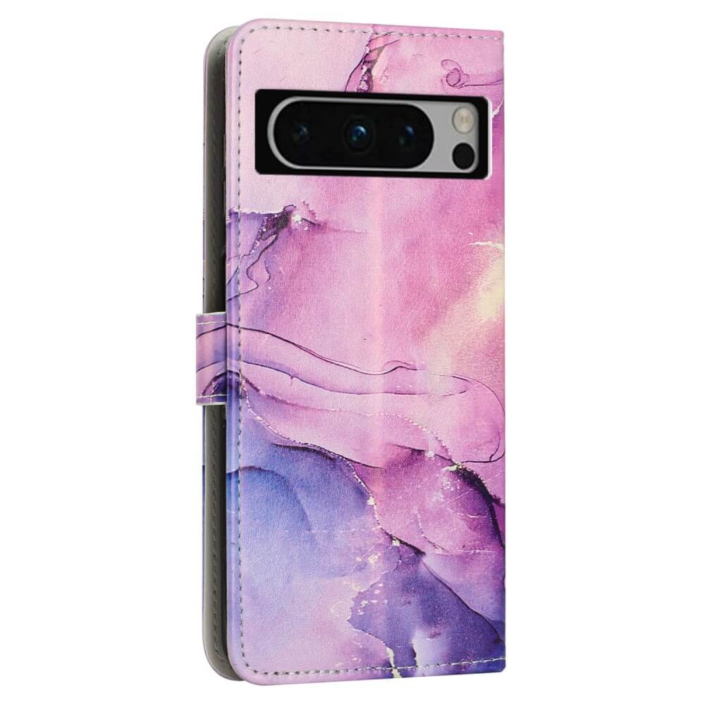 Google Pixel 8 Pro - Custodia In Pelle Custodia Marble