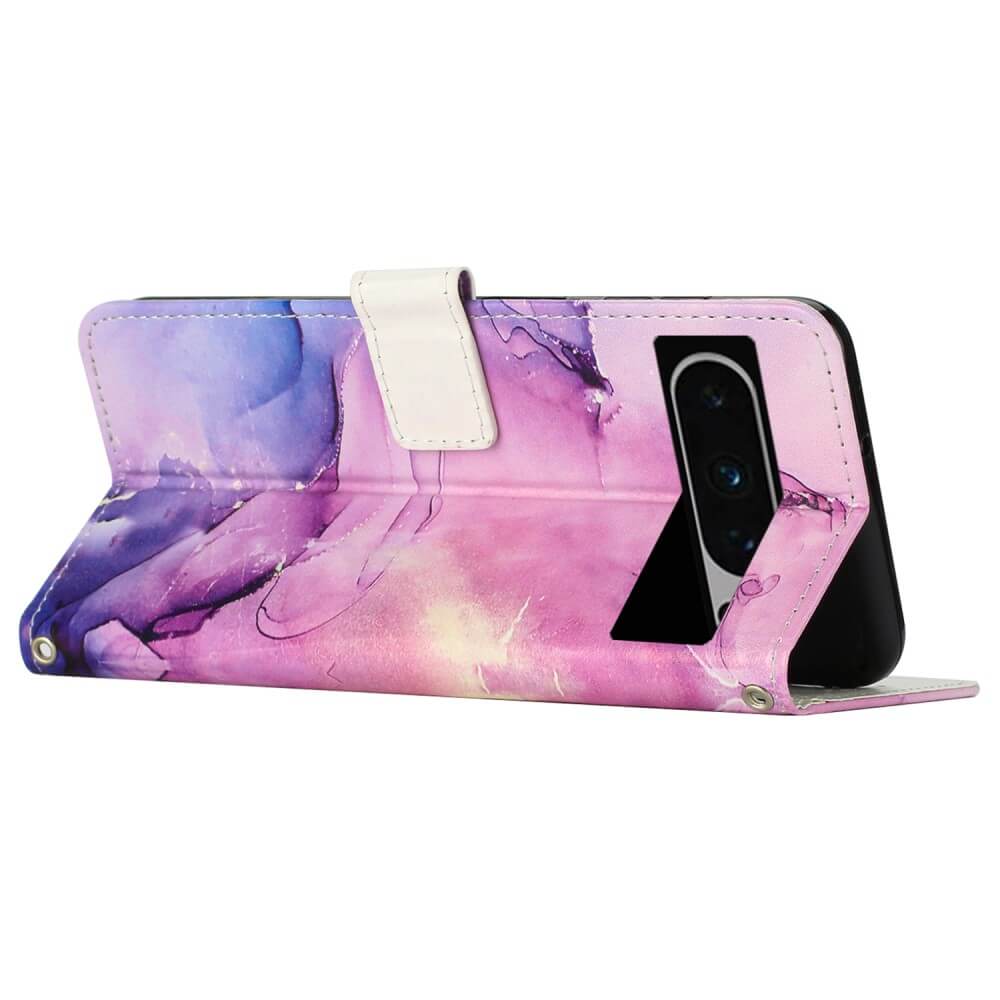 Google Pixel 8 Pro - Custodia In Pelle Custodia Marble