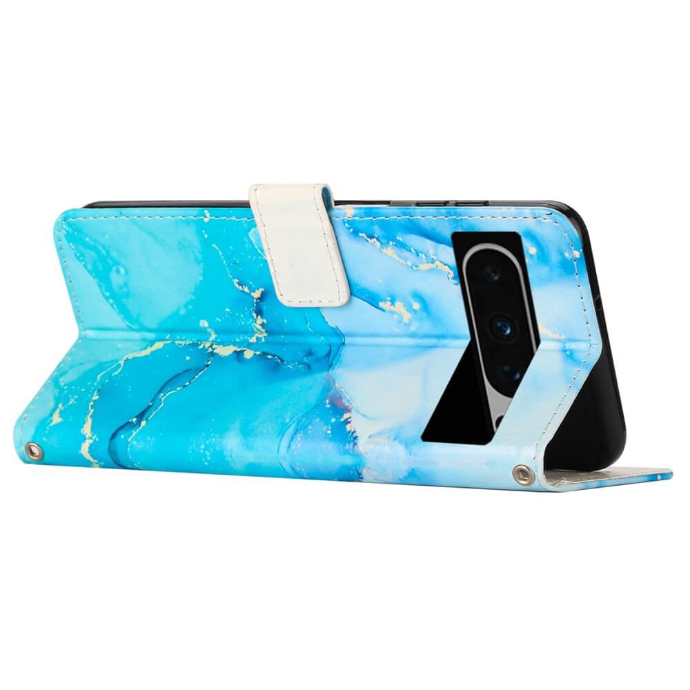 Google Pixel 8 Pro - Custodia In Pelle Custodia Marble