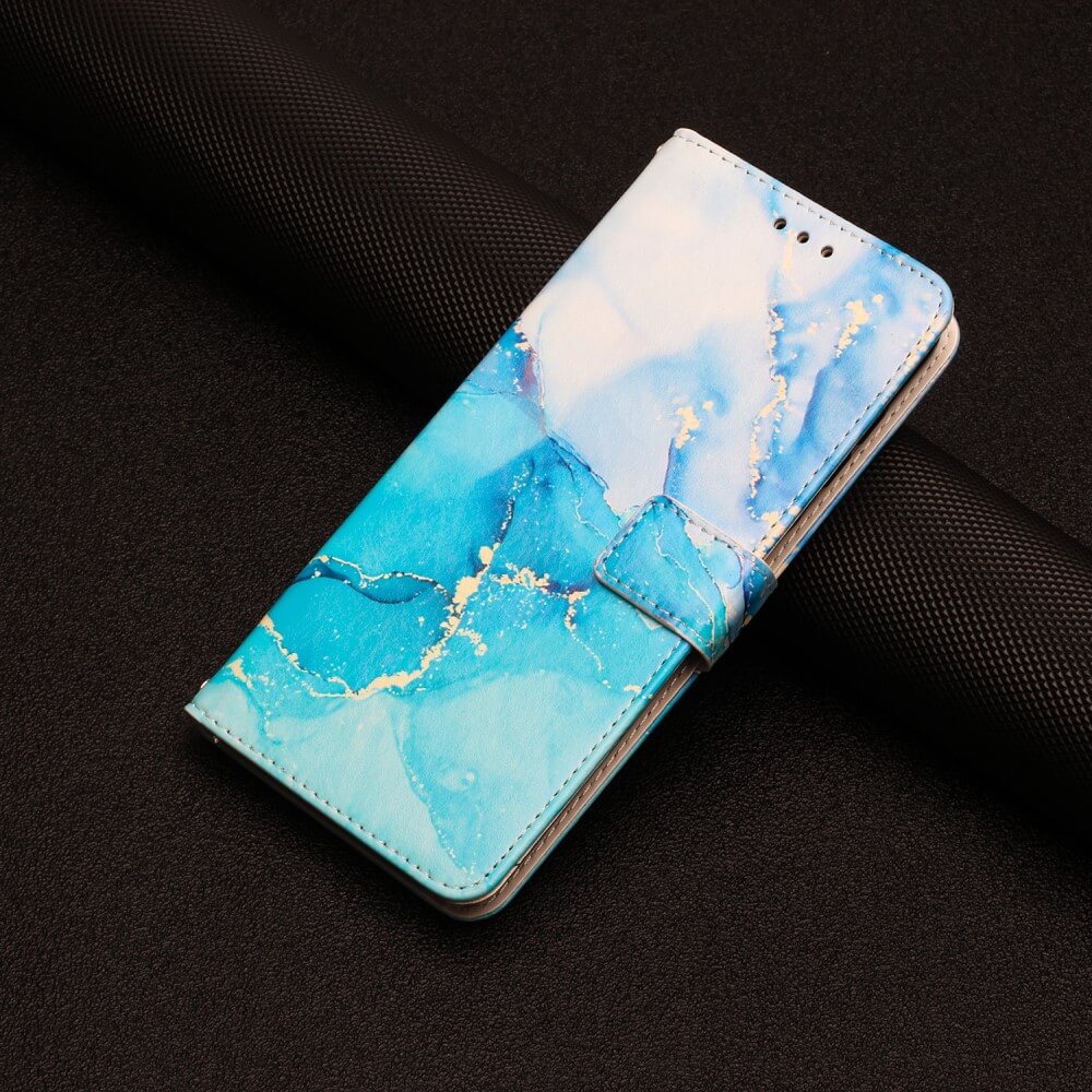 Google Pixel 8 Pro - Custodia In Pelle Custodia Marble