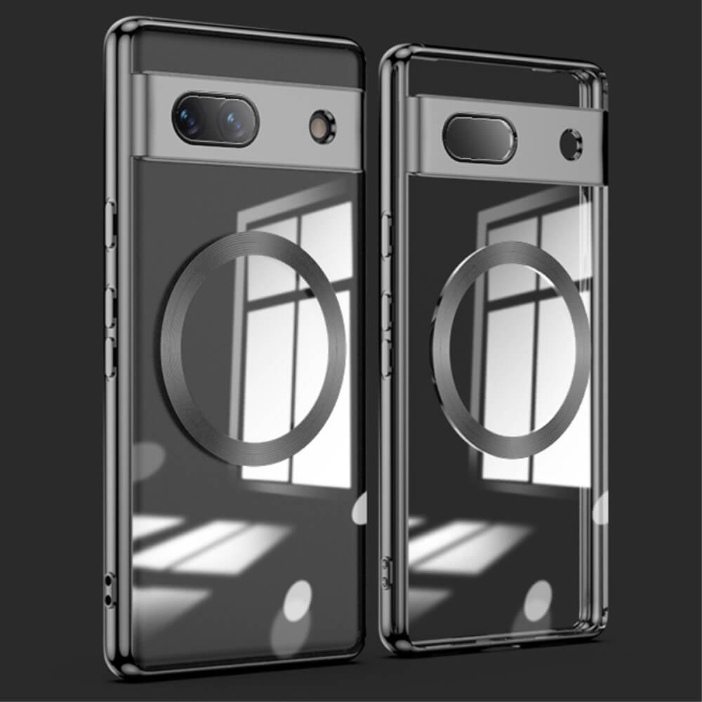 Google Pixel 7a - Hybrid Backcase mit Magnet