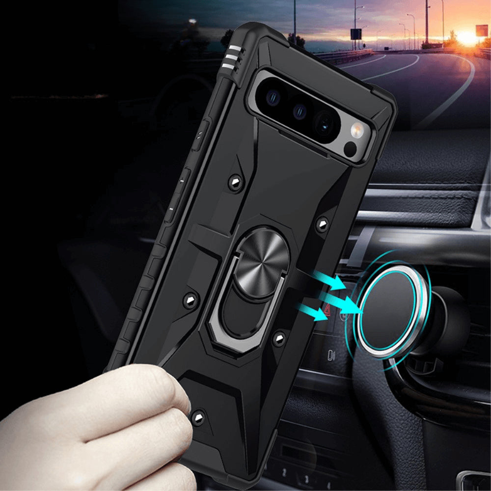 Google Pixel 8 Pro - Custodia Armor Con Kickstand