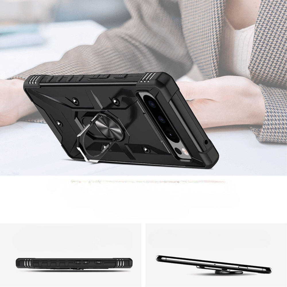 Google Pixel 8 Pro - Custodia Armor Con Kickstand