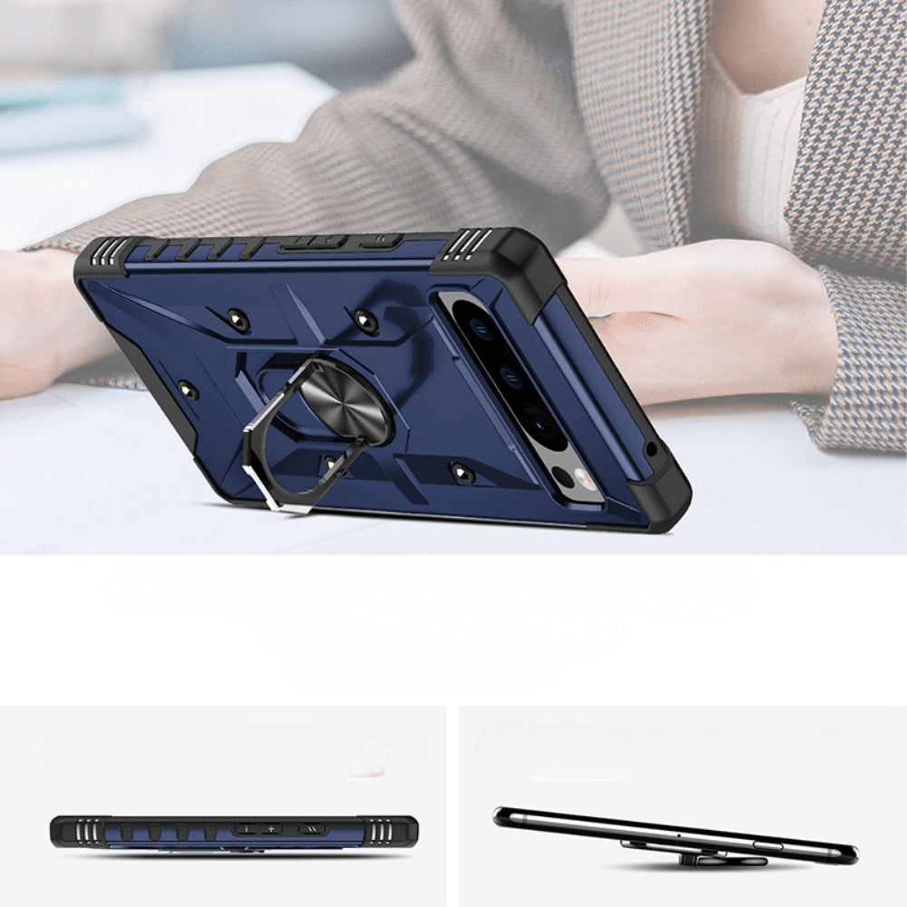 Google Pixel 8 Pro - Custodia Armor Con Kickstand