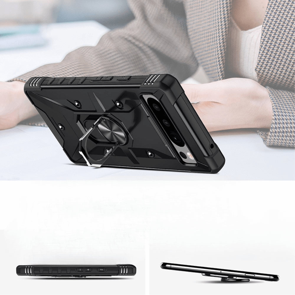 Google Pixel 8 - Custodia Armor Con Kickstand