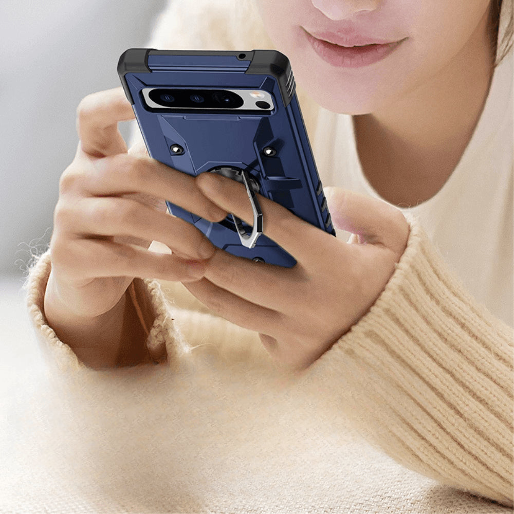 Google Pixel 8 - Custodia Armor Con Kickstand