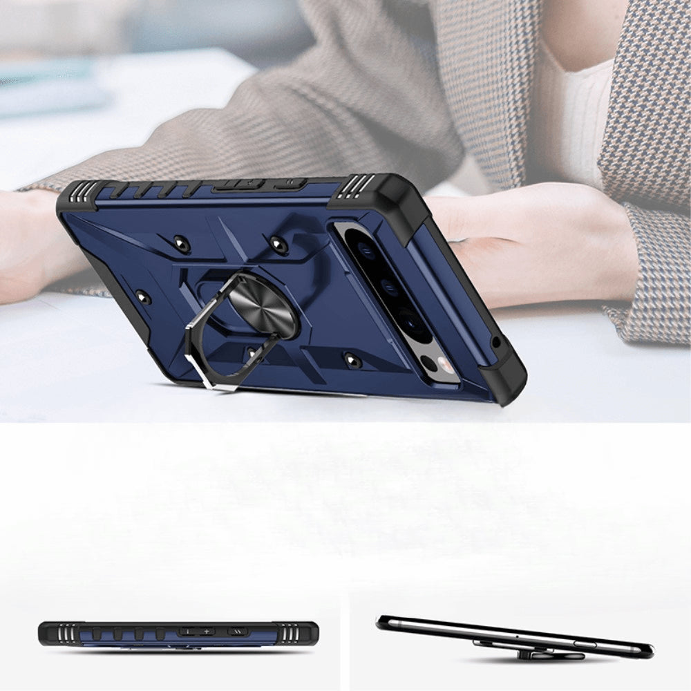 Google Pixel 8 - Custodia Armor Con Kickstand