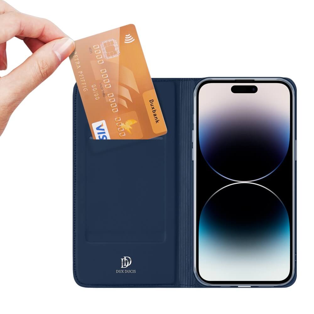 iPhone 15 Pro Max - Dux Ducis Skin Pro Flip Case