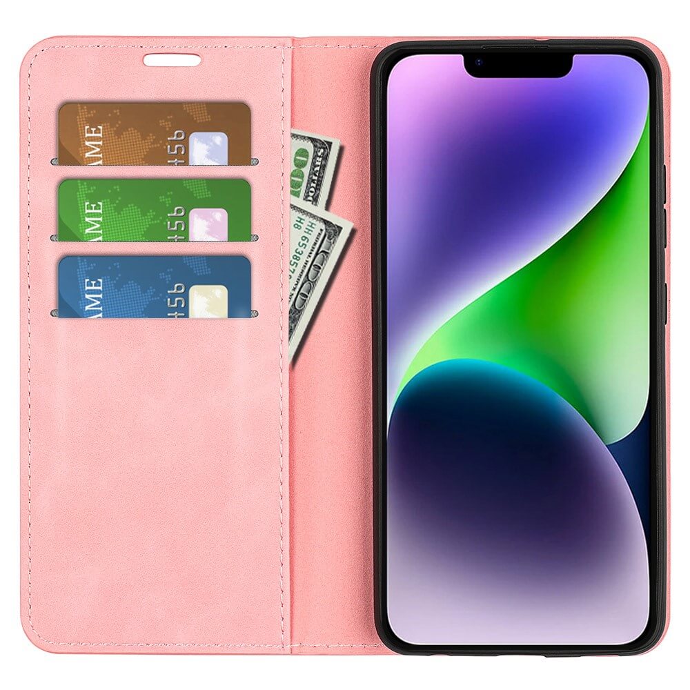 iPhone 15 - Étui Stand Flip Case