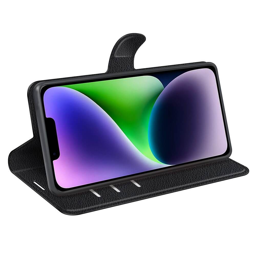 iPhone 15  - Étui en similcuir