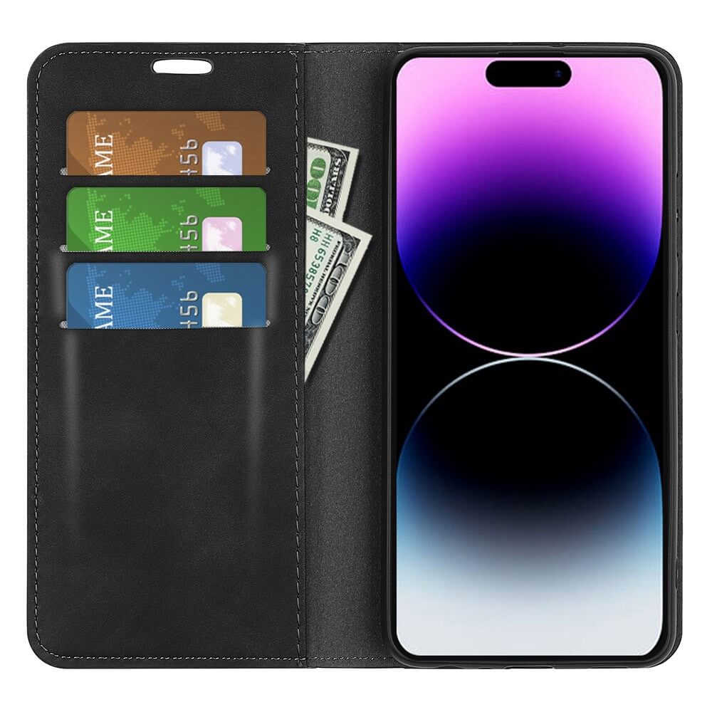 iPhone 15 Pro Max - Étui Stand Flip Case