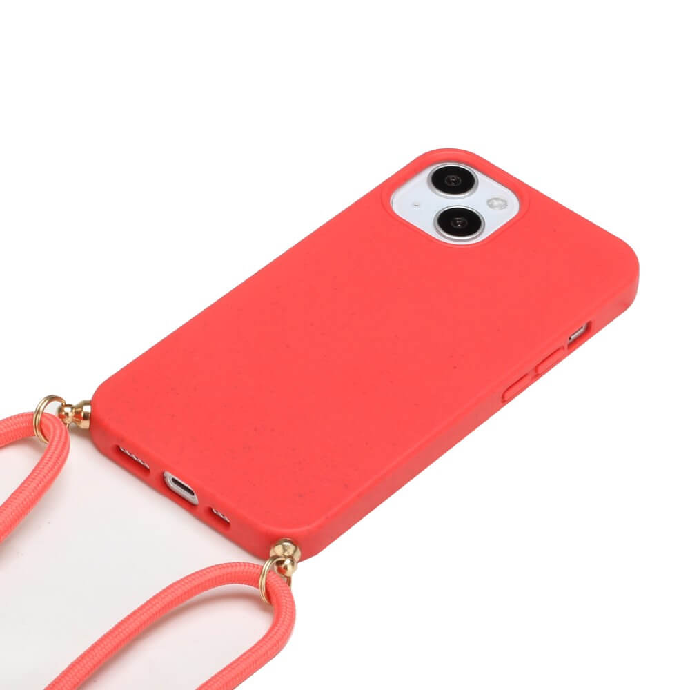 iPhone 15 Plus - Eco-Friendly Bio Case Lanyard