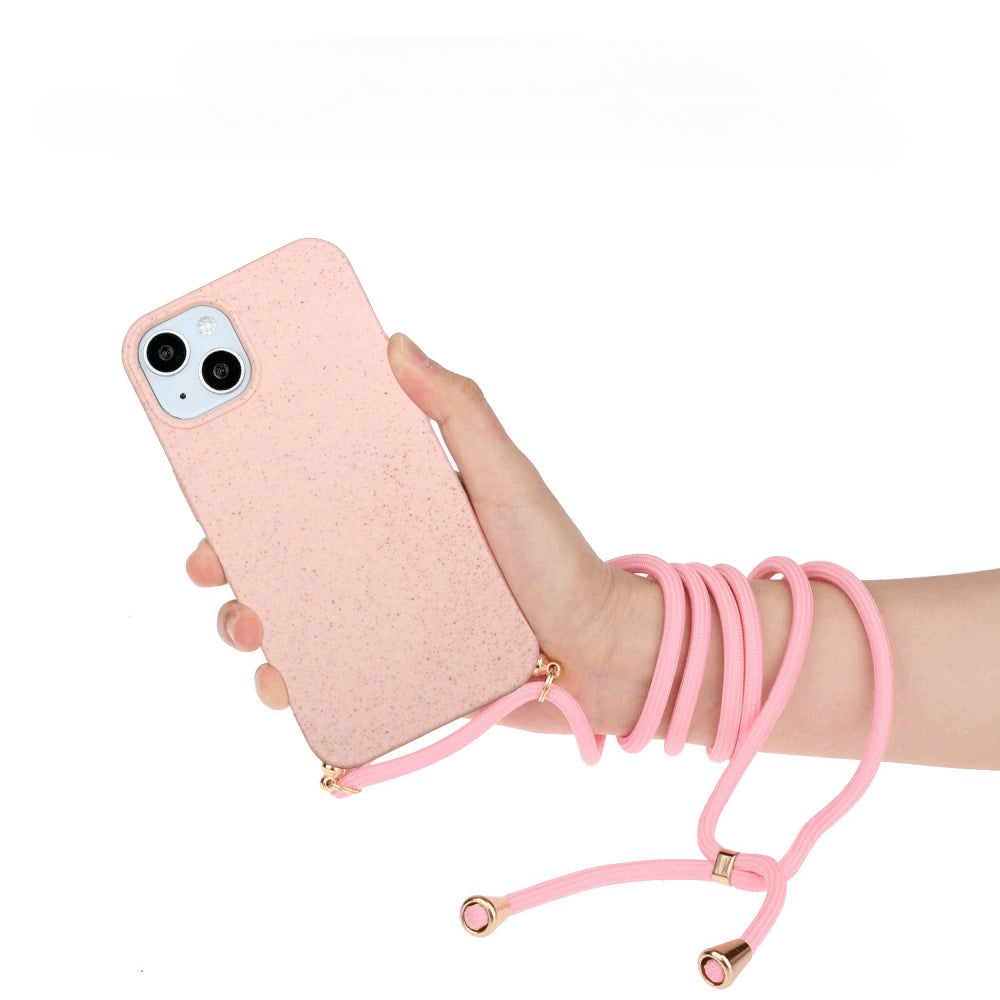 iPhone 15 Plus - Eco-Friendly Bio Case Lanyard