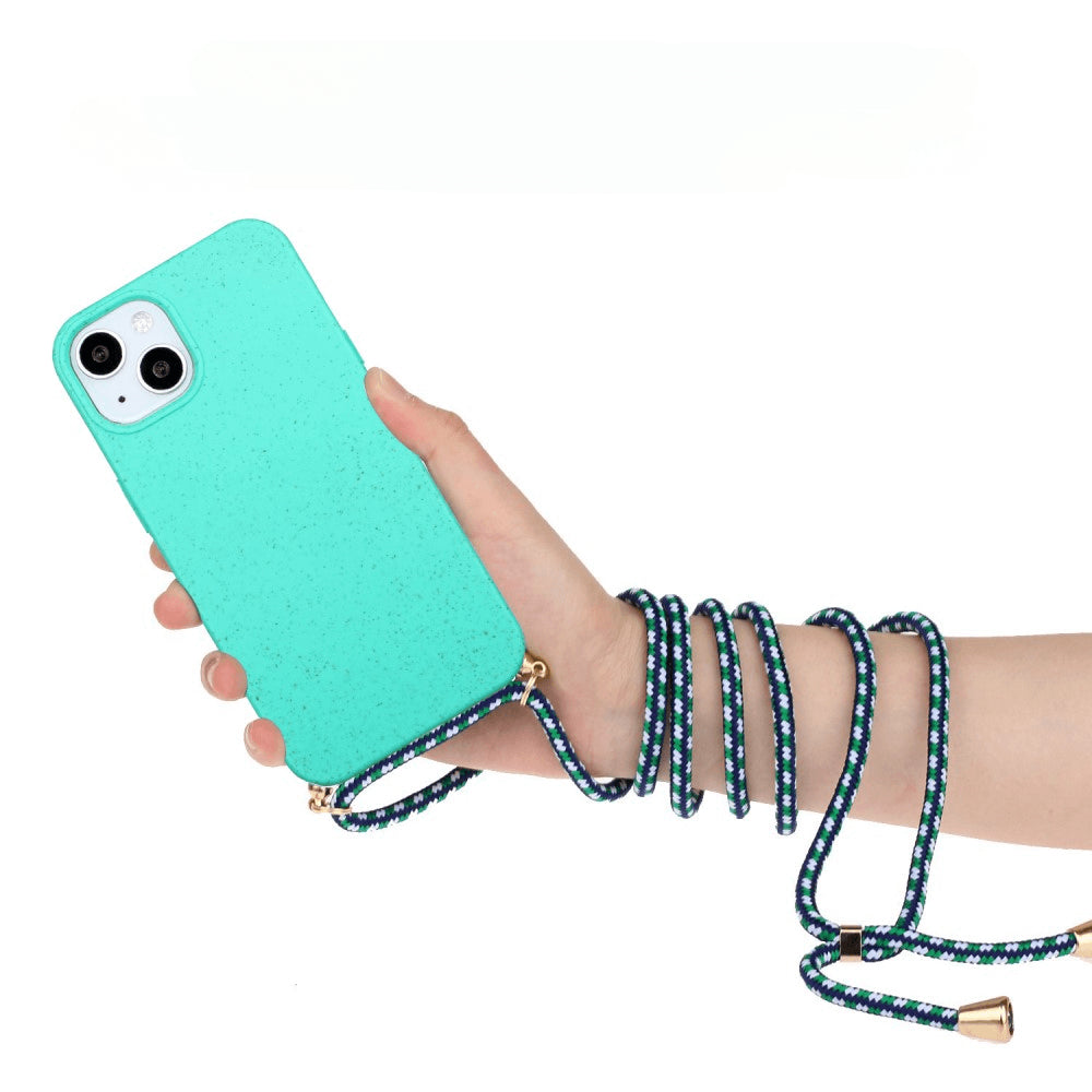 iPhone 15 Plus - Eco-Friendly Bio Case Lanyard