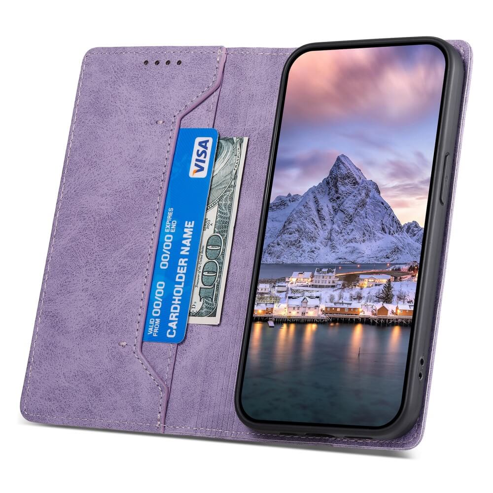 Google Pixel 8 Pro - Hülle mit RFID Blocker violett